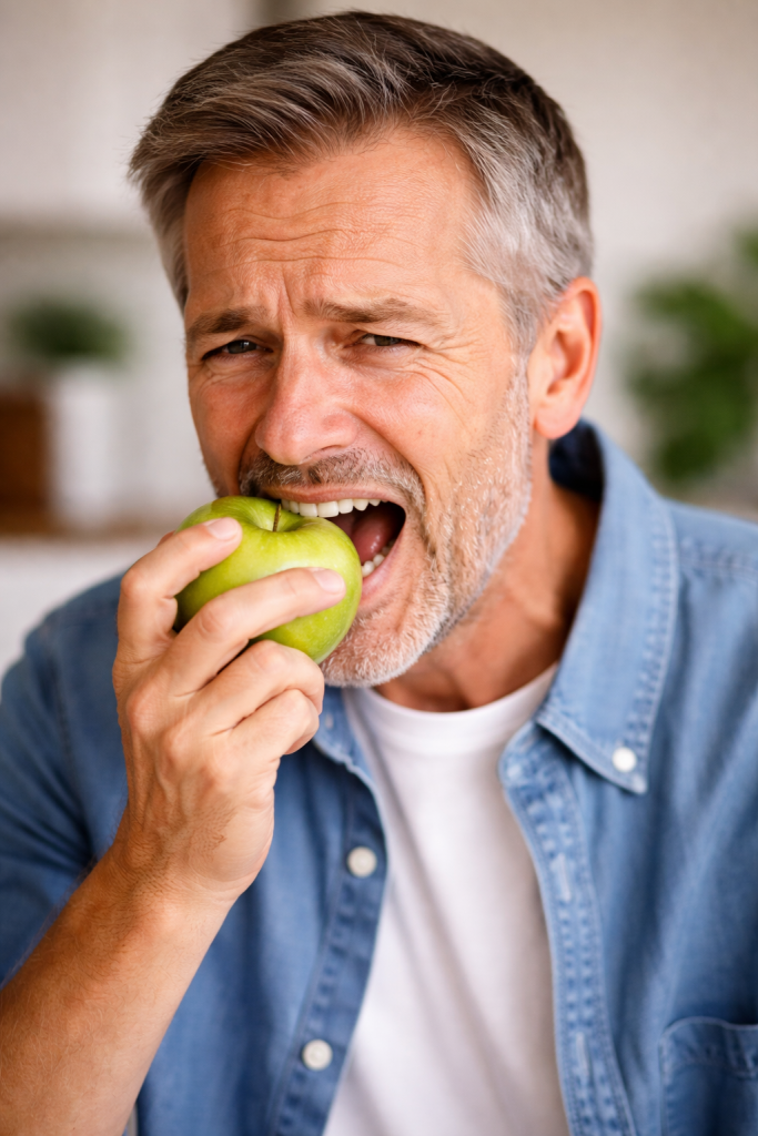 Te cuesta masticar con seguridad